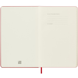 12M Daily Kalender 2025 Hardcover Large Red in der Gruppe Papier & Blöcke / Kalender und Terminkalender / 12 Monate Tageskalender bei Pen Store (133764)