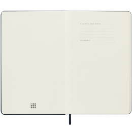 12M Daily Kalender 2025 Hardcover Large Sapphire Blue in der Gruppe Papier & Blöcke / Kalender und Terminkalender / 12 Monate Tageskalender bei Pen Store (133766)