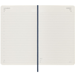 12M Daily Kalender 2025 Softcover Large Blue in der Gruppe Papier & Blöcke / Kalender und Terminkalender / 12 Monate Tageskalender bei Pen Store (133767)