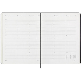 12M M+ Digital Planner Weekly Note 2025 XL Black in der Gruppe Papier & Blöcke / Kalender und Terminkalender / Spezialkalender bei Pen Store (133782)