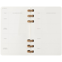 12M Spiral Planner 2025 Large Black in der Gruppe Papier & Blöcke / Kalender und Terminkalender / 12 Monate Tageskalender bei Pen Store (133784)