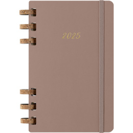 12M Spiral Planner 2025 XL Almond in der Gruppe Papier & Blöcke / Kalender und Terminkalender / 12 Monate Tageskalender bei Pen Store (133786)