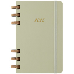 12M Spiral Planner 2025 Large Kiwi in der Gruppe Papier & Blöcke / Kalender und Terminkalender / 12 Monate Tageskalender bei Pen Store (133787)