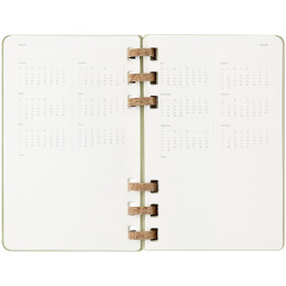 12M Spiral Planner 2025 Large Kiwi in der Gruppe Papier & Blöcke / Kalender und Terminkalender / 12 Monate Tageskalender bei Pen Store (133787)