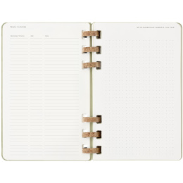 12M Spiral Planner 2025 Large Kiwi in der Gruppe Papier & Blöcke / Kalender und Terminkalender / 12 Monate Tageskalender bei Pen Store (133787)