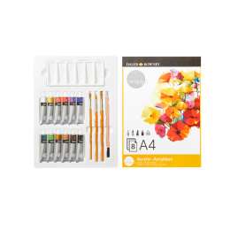 Simply Acrylfarben-Set 25 Stück in der Gruppe Künstlerbedarf / Künstlerfarben / Acrylfarbe bei Pen Store (133861)