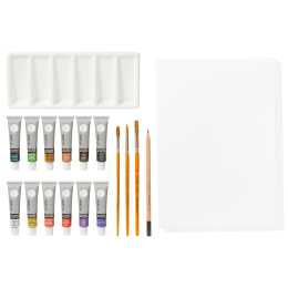 Simply Acrylfarben-Set 25 Stück in der Gruppe Künstlerbedarf / Künstlerfarben / Acrylfarbe bei Pen Store (133861)