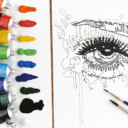 Simply Augen mit Aquarellfarben malen - Schritt für Schritt in der Gruppe Künstlerbedarf / Künstlerfarben / Aquarell bei Pen Store (133868)