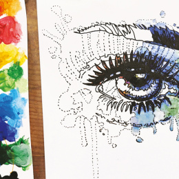 Simply Augen mit Aquarellfarben malen - Schritt für Schritt in der Gruppe Künstlerbedarf / Künstlerfarben / Aquarell bei Pen Store (133868)