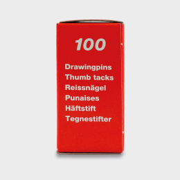 Reißnagel Metall 100er-Pack in der Gruppe Basteln & Hobby / Organisieren / Heimbüro bei Pen Store (134011)