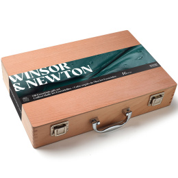 Winton Oil Wooden Box 16er-Set in der Gruppe Künstlerbedarf / Künstlerfarben / Ölfarbe bei Pen Store (134068)