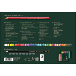 Polychromos & Pitt Graphite Matt Set 40 Farbstifte + 8 Graphitstifte in der Gruppe Stifte / Künstlerstifte / Buntstifte bei Pen Store (134071)