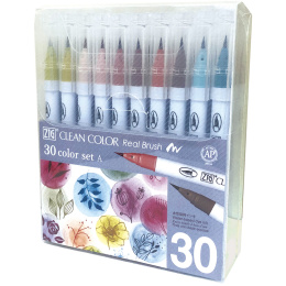 Clean Color Real Brush 30er-set A in der Gruppe Stifte / Künstlerstifte / Pinselstifte bei Pen Store (134099)