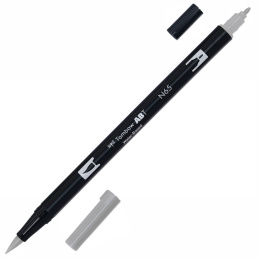 ABT Dual Brush Stift 6er-Set Gray in der Gruppe Stifte / Künstlerstifte / Pinselstifte bei Pen Store (134116)