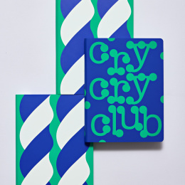 Notebook Graphic L - Cry Cry Club in der Gruppe Papier & Blöcke / Schreiben und Notizen / Notizbücher bei Pen Store (134361)