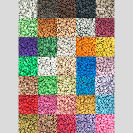 BioBeads Bügelperlen Midi 1000 Stk in der Gruppe Kids / Spaß und Lernen / Bügelperlen & Steckplatten / Röhrenperlen Midi bei Pen Store (134362_r)