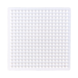 BioBeads Stiftplatten Midi Quadratisch 9x9 cm in der Gruppe Kids / Spaß und Lernen / Bügelperlen & Steckplatten / Perlenplatten bei Pen Store (134405)