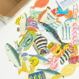 Hako Stickers Hunter Seafood in der Gruppe Basteln & Hobby / Basteln / Stickers bei Pen Store (134445)