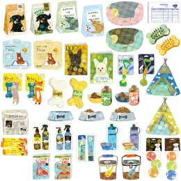 Hako Stickers Dog Supply in der Gruppe Basteln & Hobby / Basteln / Stickers bei Pen Store (134451)