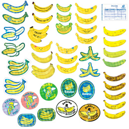 Hako Stickers Bananas in der Gruppe Basteln & Hobby / Basteln / Stickers bei Pen Store (134459)