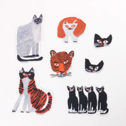 Sticker pack Miroco Machiko Cats in der Gruppe Basteln & Hobby / Basteln / Stickers bei Pen Store (134509)