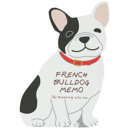 French Bulldog Memo in der Gruppe Papier & Blöcke / Schreiben und Notizen / Post-it und Notizblöcke bei Pen Store (134519)