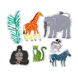 Sticker pack Miroco Machiko Animals in der Gruppe Basteln & Hobby / Basteln / Stickers bei Pen Store (134523)