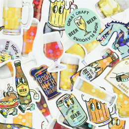 Hako Stickers Great Beer in der Gruppe Basteln & Hobby / Basteln / Stickers bei Pen Store (134534)