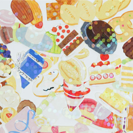 Hako Stickers Patisserie in der Gruppe Basteln & Hobby / Basteln / Stickers bei Pen Store (134535)