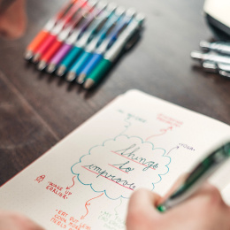 EnerGel BL77 Tintenroller 07 6er-Set in der Gruppe Stifte / Schreiben / Kugelschreiber bei Pen Store (134573)