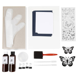 DIY-kit Cyanotype Erstellen Sie Ihre eigenen Cyanotypie-Drucke in der Gruppe Basteln & Hobby / Techniken / Cyanotypie bei Pen Store (134599)