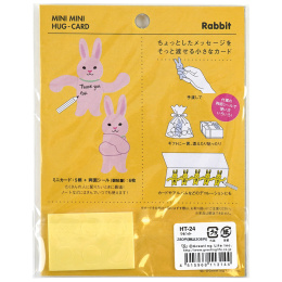 Mini-Karten Kaninchen 5er-Pack in der Gruppe Basteln & Hobby / Feiertage und Jahreszeiten / Karten und Kuverts bei Pen Store (134624)