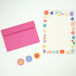 Briefpapier Flowers in der Gruppe Basteln & Hobby / Feiertage und Jahreszeiten / Karten und Kuverts bei Pen Store (134641)