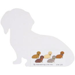 Dachshund Memo in der Gruppe Papier & Blöcke / Schreiben und Notizen / Post-it und Notizblöcke bei Pen Store (134655)