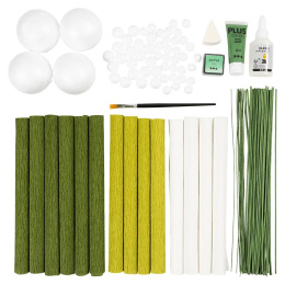 DIY-kit Maxi Blumenstrauß aus Krepppapier in der Gruppe Basteln & Hobby / Basteln / Basteln und DIY bei Pen Store (134721)