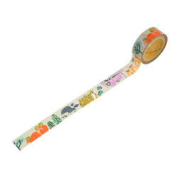 Washi-tape Miroco Machiko Animal Family in der Gruppe Basteln & Hobby / Hobbyzubehör / Washi Tape bei Pen Store (134801)