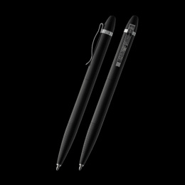 Vortex Black Satin in der Gruppe Stifte / Fine Writing / Kugelschreiber bei Pen Store (134862)