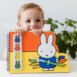 Miffy Malbuch Farben + Pinsel in der Gruppe Kids / Basteln für Kinder / Malfarbe für Kinder / Wasserfarben für Kinder bei Pen Store (134895)