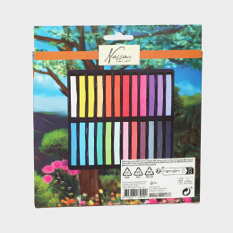 Softpastelle 24er-Set in der Gruppe Künstlerbedarf / Buntstifte und Bleistifte / Ölpastellkreide bei Pen Store (134912)