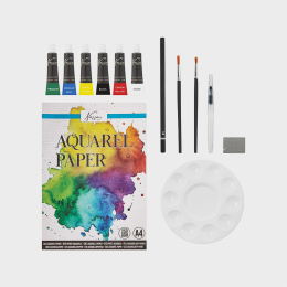 Aquarell Starter-Kit Komplett in der Gruppe Künstlerbedarf / Künstlerset / Einsteigerset bei Pen Store (134914)