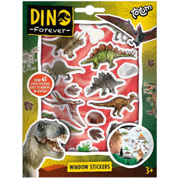 Dinosaurier Fenstersticker (ab 3 Jahren) in der Gruppe Kids / Spaß und Lernen / Aufkleber für Kinder bei Pen Store (134923)