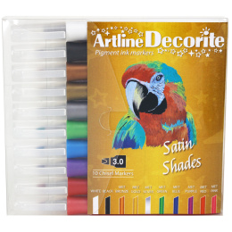 Decorite Calligraphy 10er-Pack Satin in der Gruppe Basteln & Hobby / Kalligrafie / Kalligrafiestifte bei Pen Store (134995)