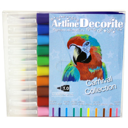 Decorite Marker 10er-Pack Carnival in der Gruppe Stifte / Künstlerstifte / Acrylmarker bei Pen Store (134998)