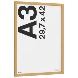 Holzrahmen Eiche 29,7x42 cm A3 in der Gruppe Basteln & Hobby / Organisieren / Rahmen / Eichenrahmen bei Pen Store (135061)