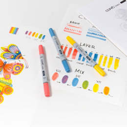 Ciao Layer & Mix 2D Starter Set Brilliant in der Gruppe Stifte / Künstlerstifte / Marker bei Pen Store (135134)