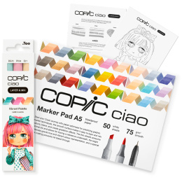 Ciao Layer & Mix Manga Starter Set Vibrant in der Gruppe Stifte / Künstlerstifte / Marker bei Pen Store (135138)