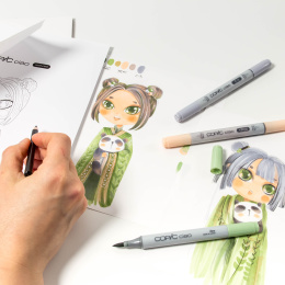 Ciao Layer & Mix Manga Starter Set Natural in der Gruppe Stifte / Künstlerstifte / Marker bei Pen Store (135140)