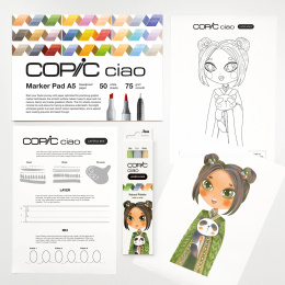 Ciao Layer & Mix Manga Starter Set Natural in der Gruppe Stifte / Künstlerstifte / Marker bei Pen Store (135140)