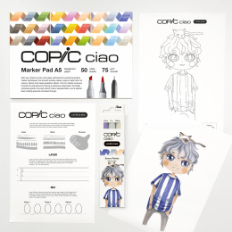 Ciao Layer & Mix Manga Starter Set Serene in der Gruppe Stifte / Künstlerstifte / Marker bei Pen Store (135141)