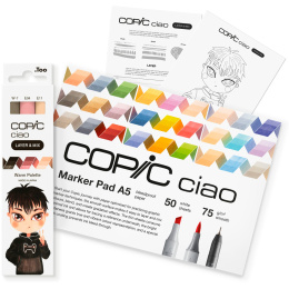 Ciao Layer & Mix Manga Starter Set Warm in der Gruppe Stifte / Künstlerstifte / Marker bei Pen Store (135142)